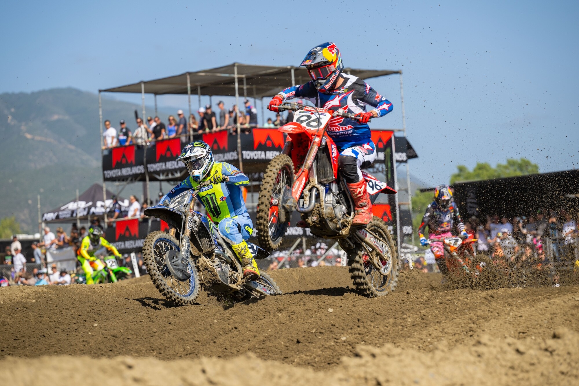 A pair of stellar starts were crucial to a third-place effort for Hunter Lawrence (96).