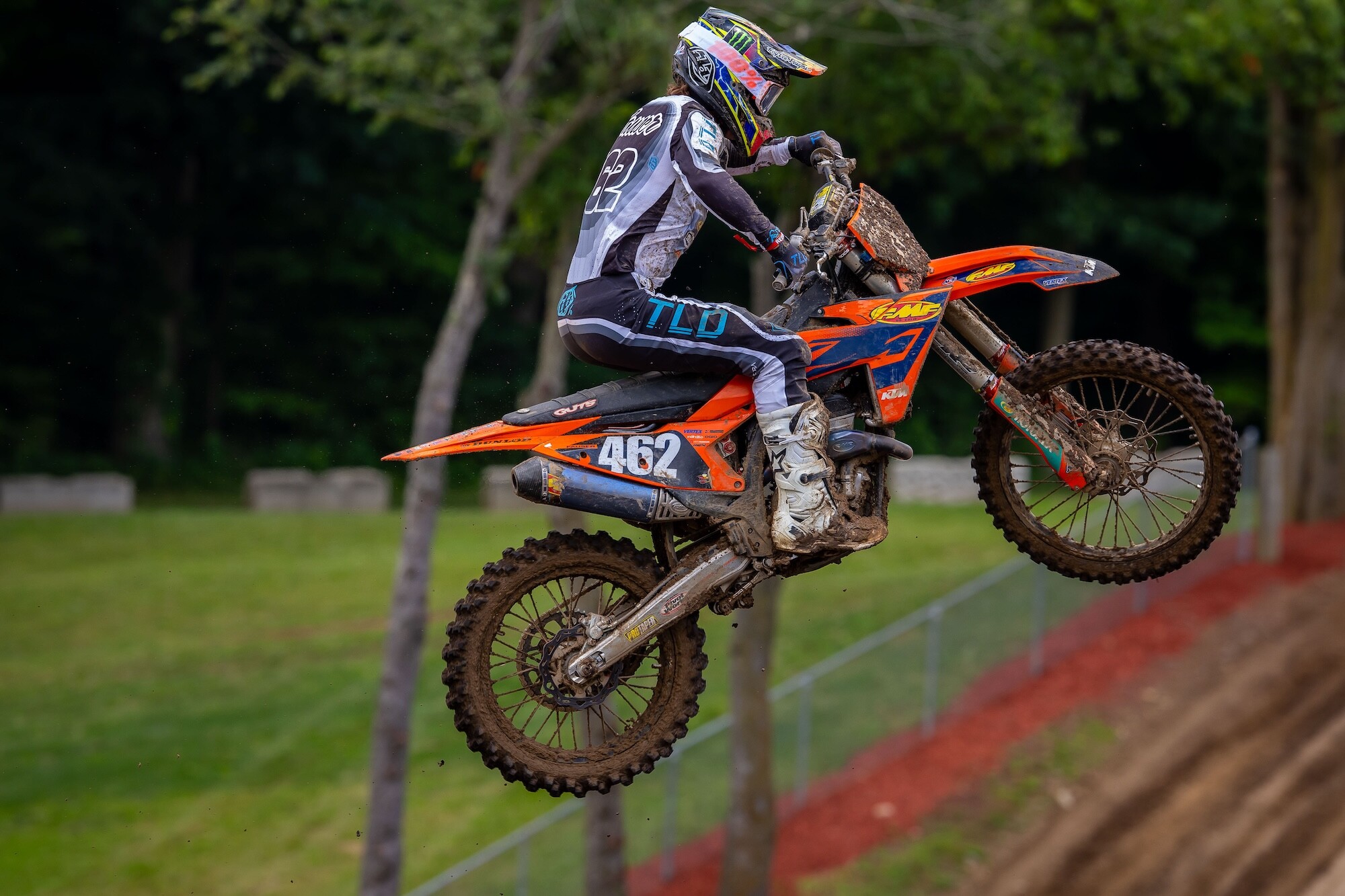 KTM Orange Brigade racer Luke Fauser contested both SMX Next – Motocross events last summer and has enjoyed an upswing thus far in 2025, earning a pair of podium finishes in SMX Next – Supercross.