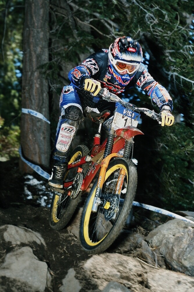 John Tomac in action.