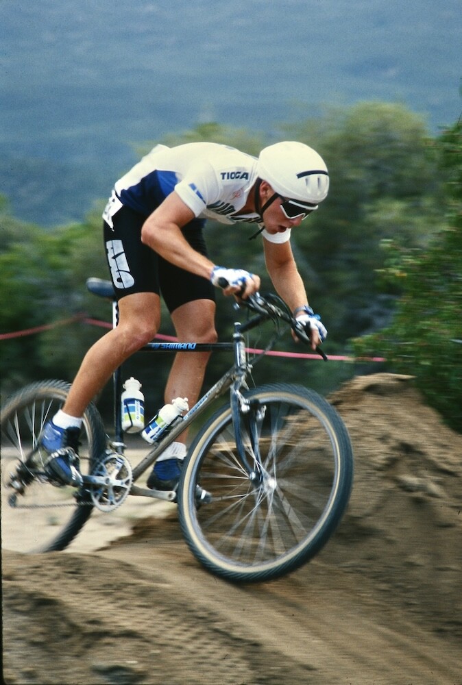 John Tomac in action.