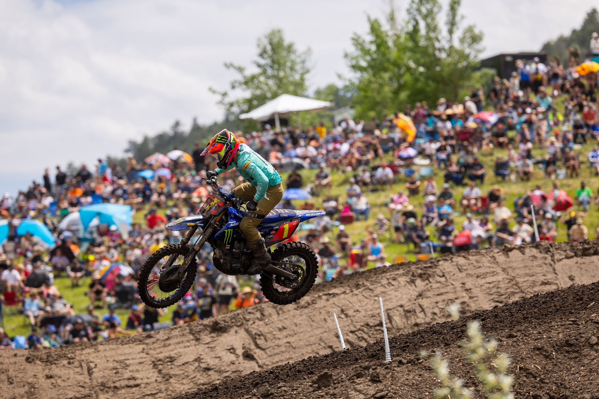 Haiden Deegan's undefeated streak came to an end, but he showed championship-level resiliency amidst some adversity in a runner-up effort.