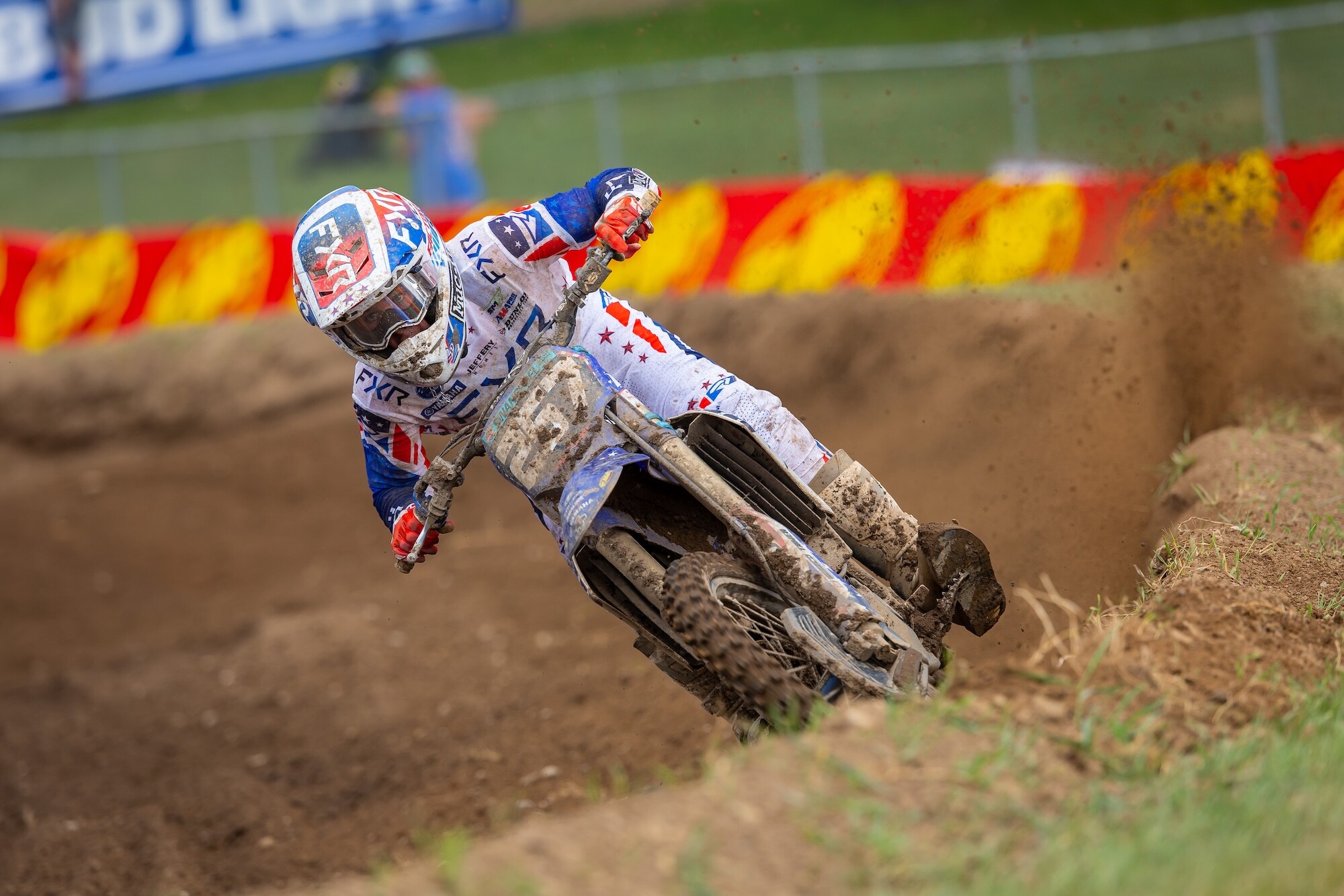 Muc-Off/FXR/ClubMX Yamaha's Jesson Turner rounded out the overall podium in third.