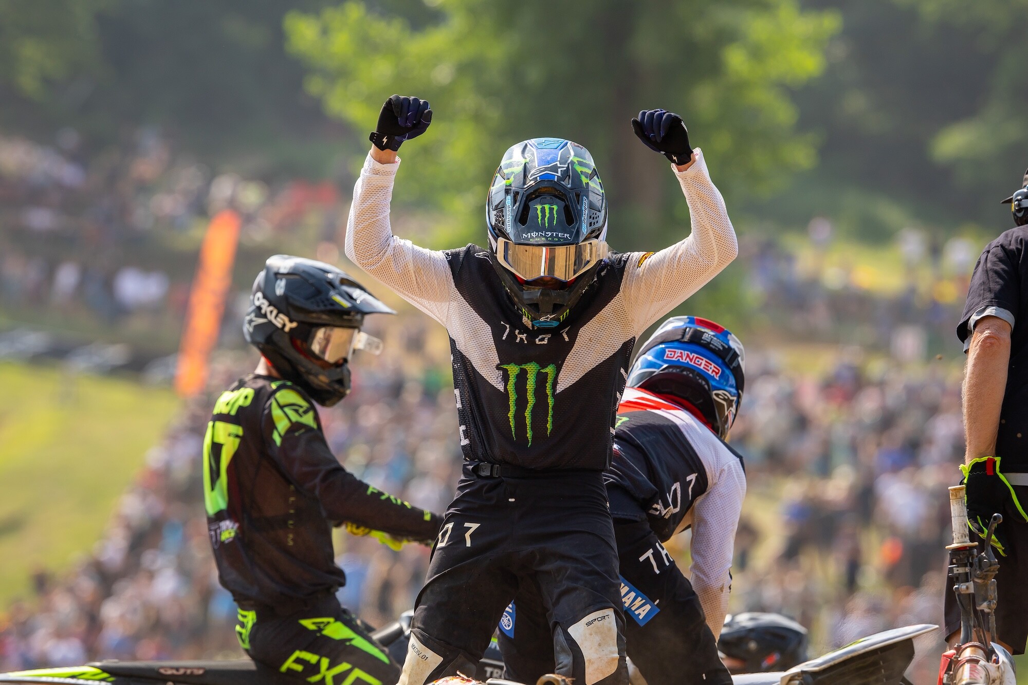 An incredible final moto by Jeremy Martin resulted in one of the most memorable moments in Pro Motocross history.