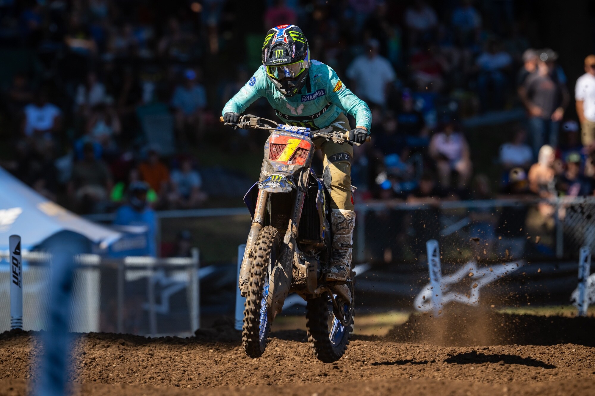 Despite missing out on a third straight Washougal victory Haiden Deegan didn't lose a single point in the championship battle.