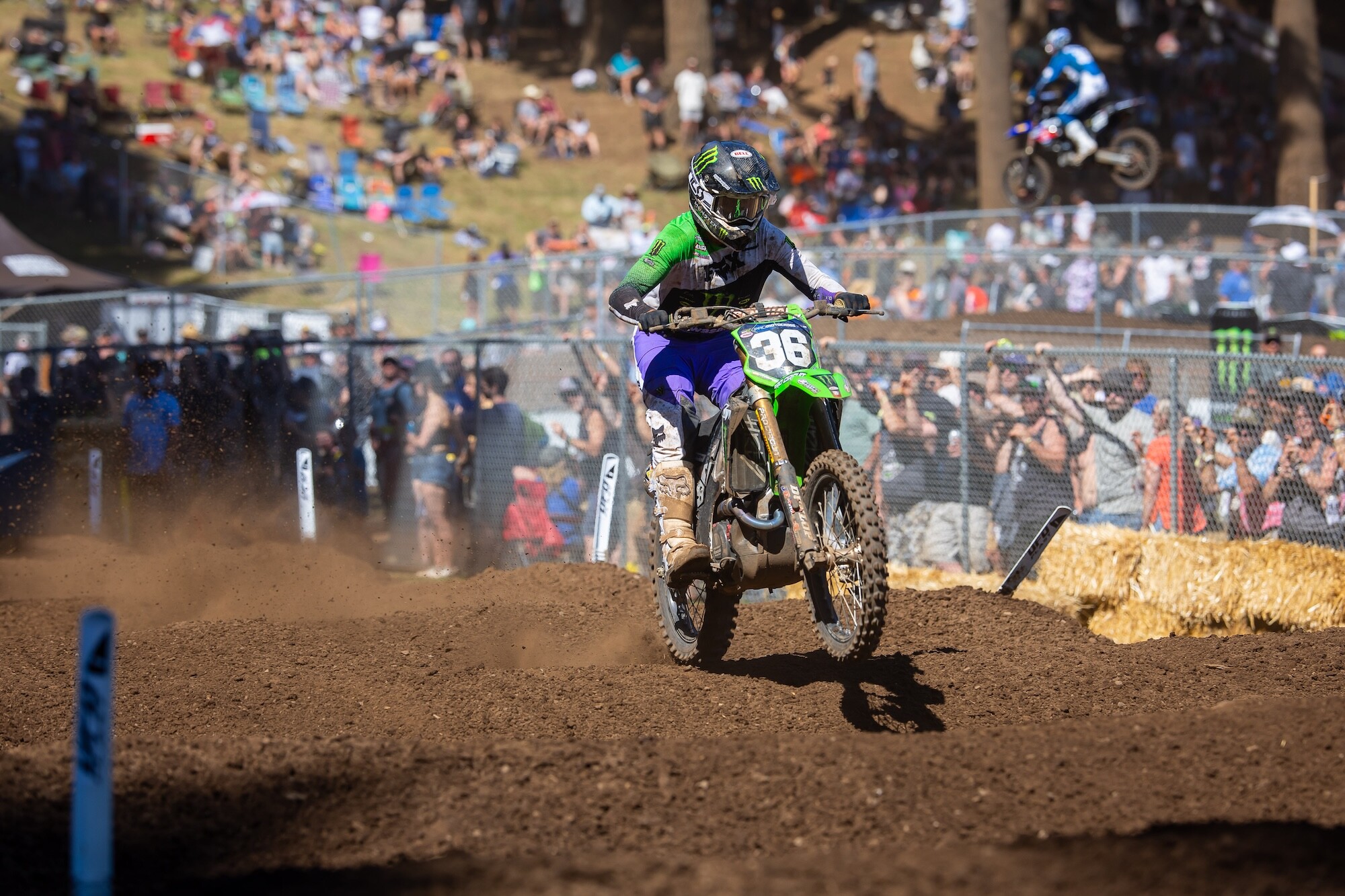 After knocking on the door all summer long Garrett Marchbanks finally broke through for his maided podium result in Pro Motocross.