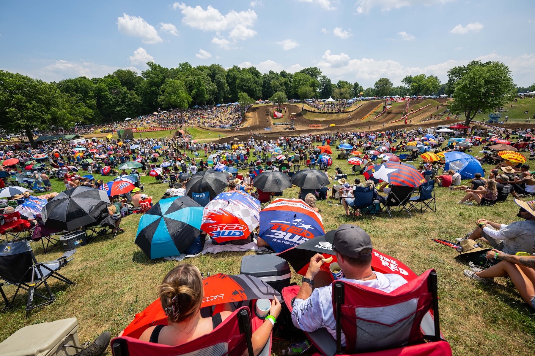 More than 100,000 fans have attended a Pro Motocross race this summer, with a 10% increase in attendance for most events on the schedule.