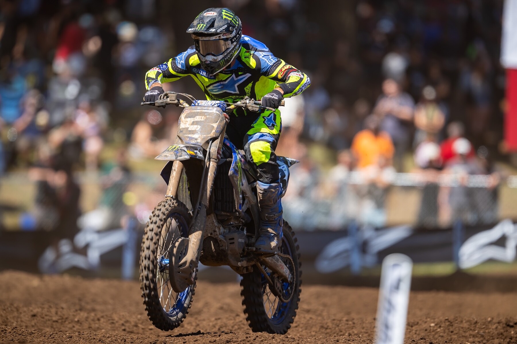 Although he's yet to claim an overall win this summer, Eli Tomac has continued to cement his status as one of the all-time greats in the SMX World Championship.