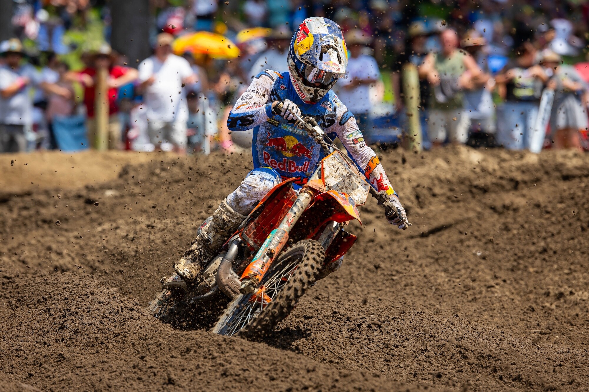 Sexton captured the 2024 Pro Motocross 450 Class Championship with KTM, his first, and amassed eight wins in two seasons.