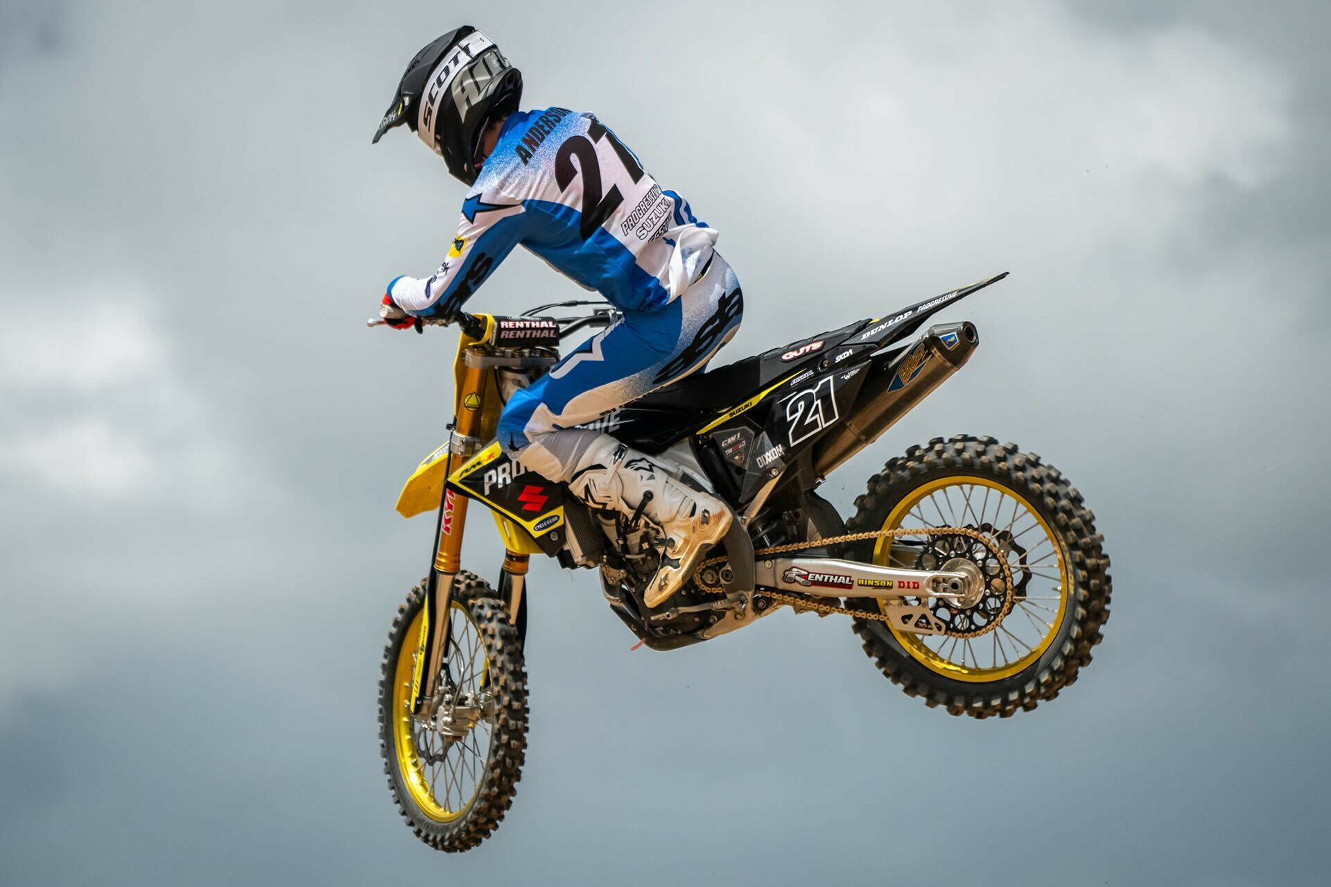 Anderson will race select events with Progressive Insurance ECSTAR Suzuki and will contest the 2026 SMX season with Twisted Tea Suzuki presented by Progressive Insurance.
