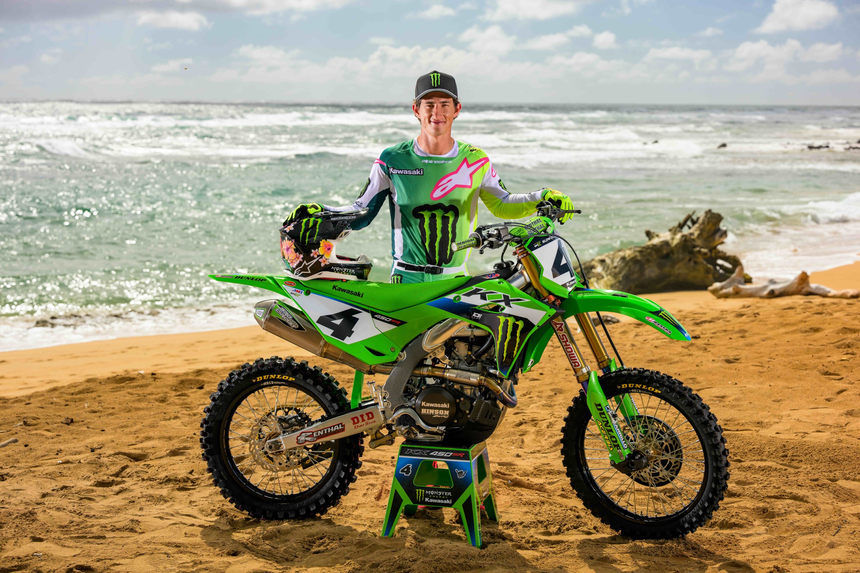 Monster Energy® Kawasaki Announces 2026 SMX World Championship Roster