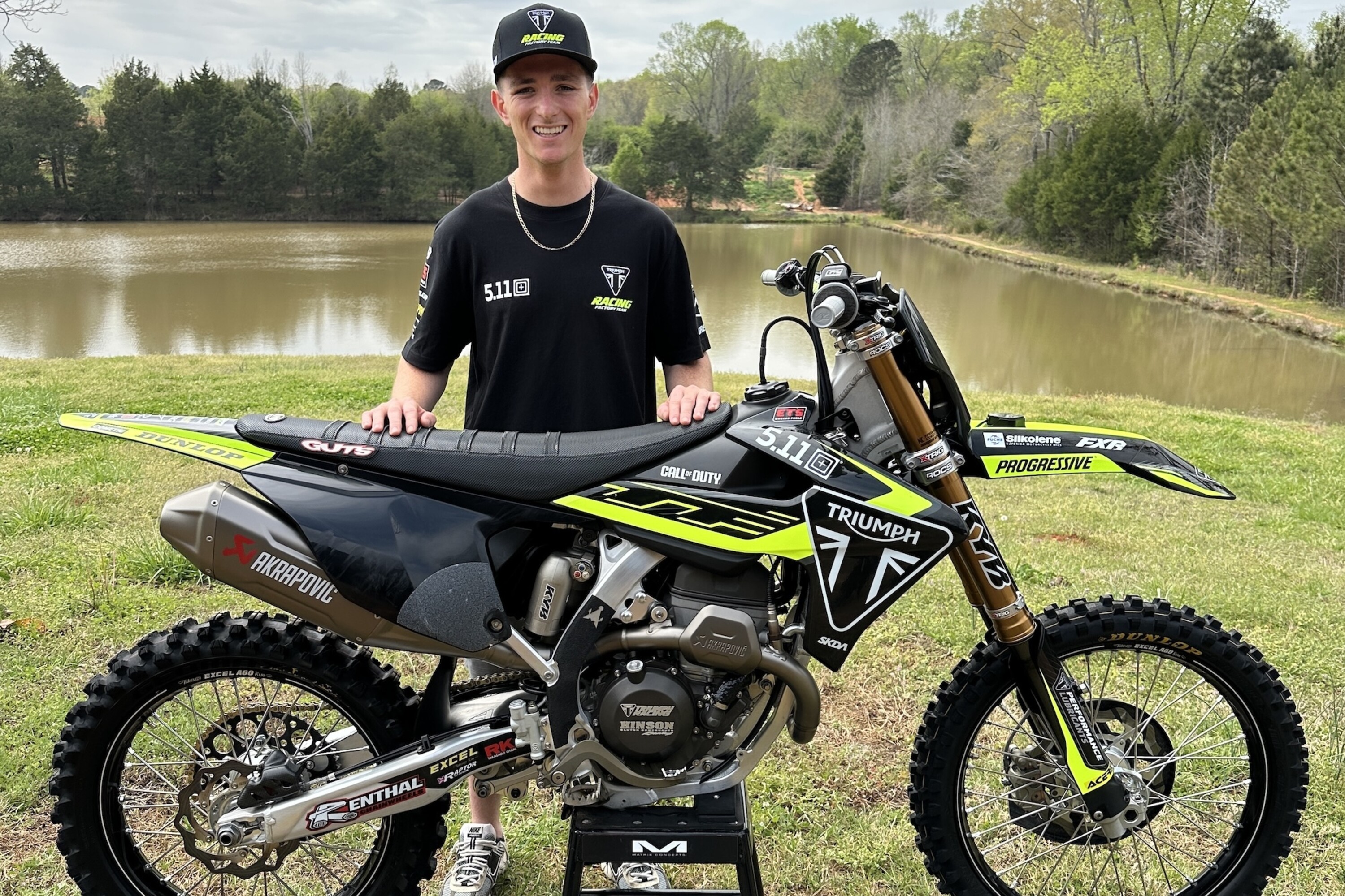 Triumph Racing Signs Gage Linville for Remainder of Season